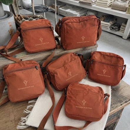 Customized crossbody bags for boutiques, retail and brand lines