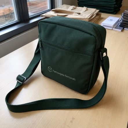 Customized crossbody bags for corporate gifting and conference swag